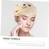 ADOCARN Coral Fleece Hair Towel Wrap Comfortable Water Absorption Head Turban for Women Quick Dry Bath Use Soft Practical Hair Drying Wrap view 4