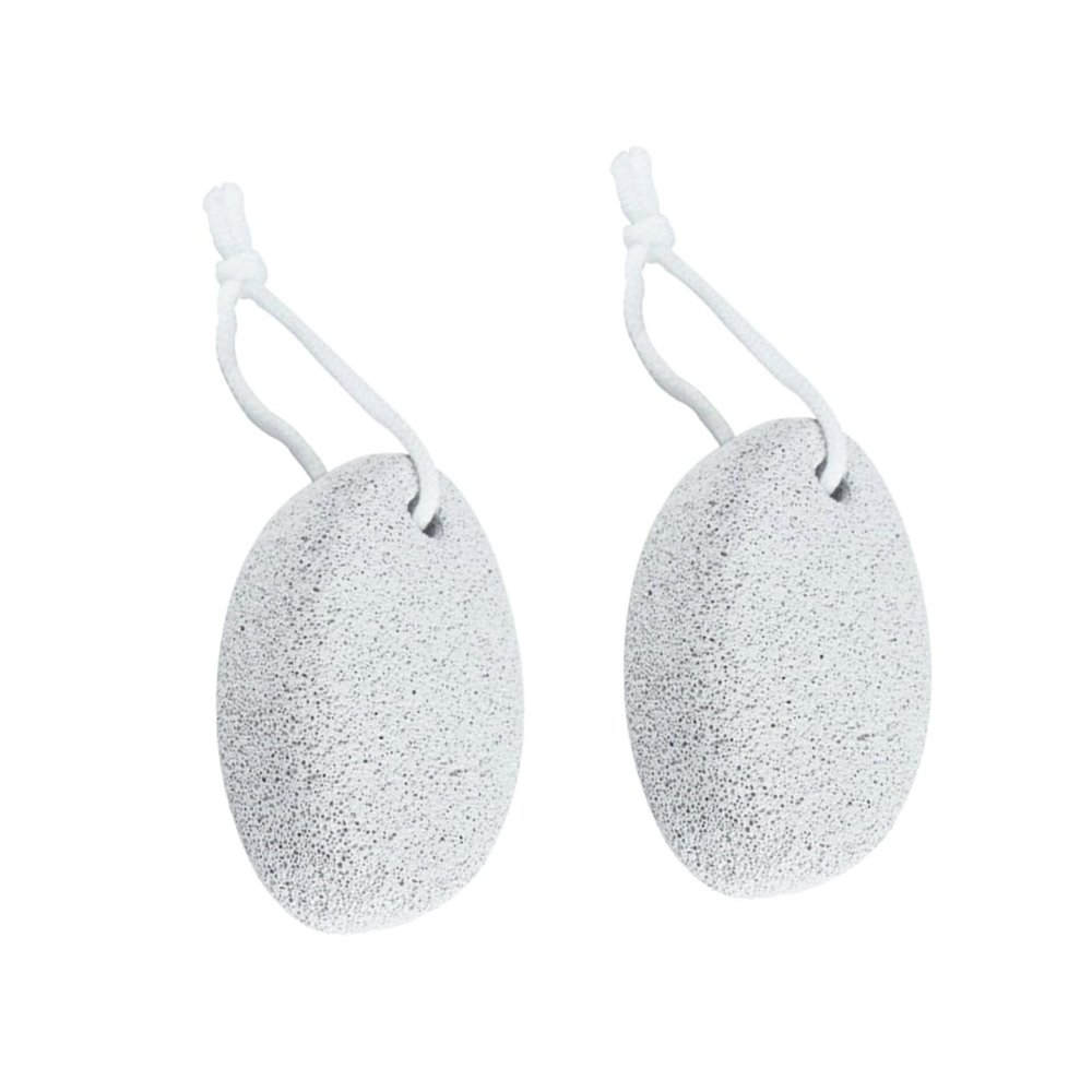 KAILIKETIY Double Sided Natural Pumice Stone for Feet and Heels Callus Remover Exfoliator for Dead Skin Hand and Foot Earth Pumice Stone Scrubber Dry Skin and Corns Treatment Tool