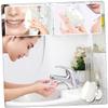 WEKADRIN Soft Bristle Facial Cleaning Brush for Deep Exfoliation and Gentle Massage Portable White Manual Face Scrubber for Women and Blackhead Prevention Travel Friendly Household Skin view 3