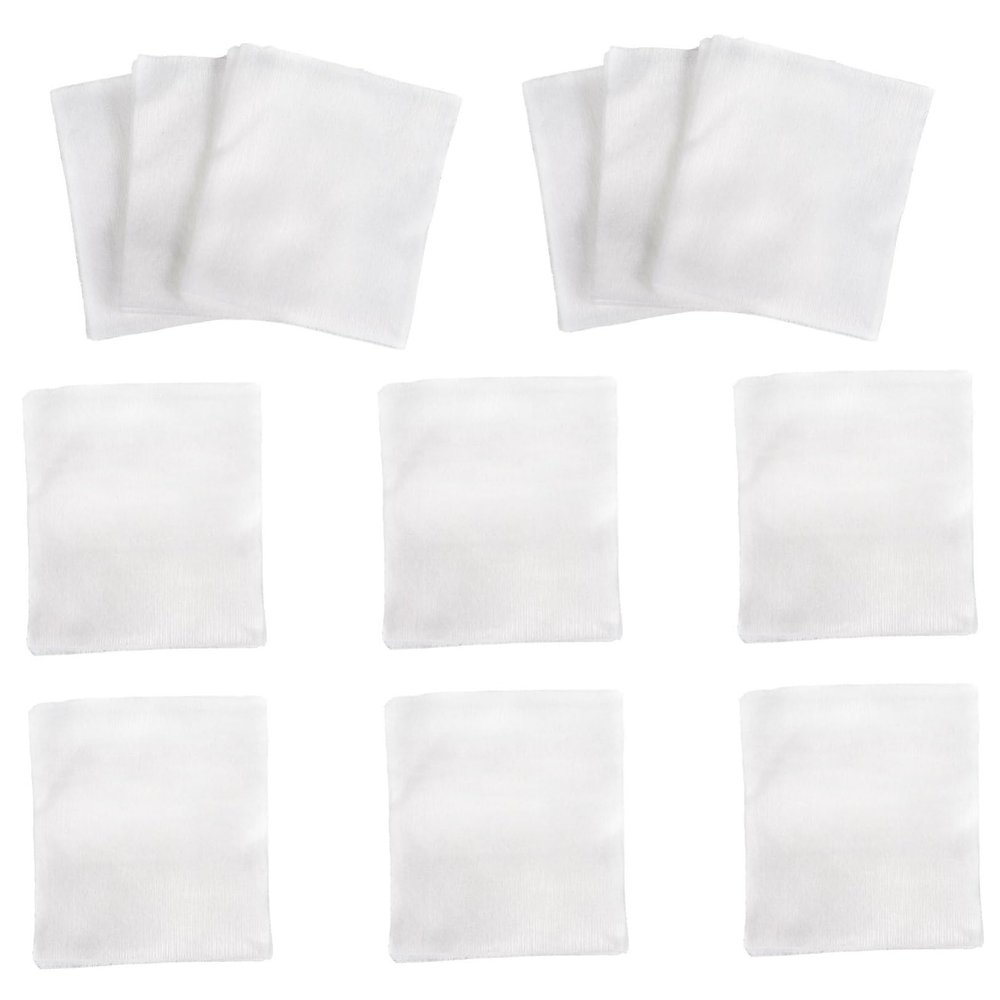 Baluue 200pcs Cotton Makeup Remover Pads Small Facial Cleansing Pads for Women Gentle Absorbent and Comfortable for Daily Skincare and Makeup Removal