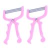 BEBEMOKO Manual Facial Hair Remover Spring Epilator Threaders for Women Portable Non Slip Handle Facial Hair Removal Tool for Chin Cheek Upper Lip Neck view 1