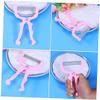 BEBEMOKO Manual Facial Hair Remover Spring Epilator Threaders for Women Portable Non Slip Handle Facial Hair Removal Tool for Chin Cheek Upper Lip Neck view 3