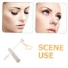 BAZEITFLOW Diamond Crystal Handle Disposable Eyelash Brush for Mascara Application and Lash Separation Versatile Lash Wand Comb Preventing Clumps Easy to Clean Makeup Tool for Precise Eye view 2