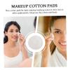 COOPHYA 300 Pcs Thickened Three Layer Facial Cotton Pads for Makeup Removal Soft Skin Friendly Makeup Cotton Rounds Lightweight and Disposable for Face Care view 3