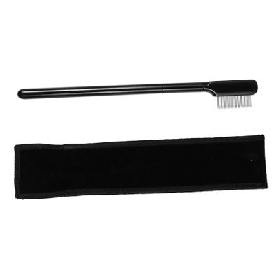 DECORNIJIA Practical Eyelash Comb and Eyebrow Brush with Long Handle Two in One Makeup Tool for Eyebrow Shaping and Eyelash Grooming Suitable for Women Travel and Daily Use