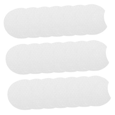 LIFKOME 600Pcs Thick Disposable Face Cleaner Pads for Women and Skin Friendly Half Round Makeup Remover Pads with Exfoliating Pearl Texture for Gentle Facial Cleansing and Oil Removal