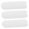 LIFKOME 600Pcs Thick Disposable Face Cleaner Pads for Women and Skin Friendly Half Round Makeup Remover Pads with Exfoliating Pearl Texture for Gentle Facial Cleansing and Oil Removal view 1