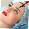 Beaupretty Stainless Steel Eyebrow Tweezers Precision Tip for Ingrown Hair Removal Salon Grade Tweezer for Face Nose and Eyebrow Grooming Non Magnetic Professional Tool for Home and Beauty view 4