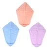 Beaupretty 3pcs Coral Fleece Hair Drying Towels Fast Absorbent Caps for Women Quick Dry Hair Care Wraps in Pink Purple Blue for Home Travel Dormitory view 1