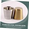 LIFKOME Stainless Steel Men's Shaving Bowl with Stable Base Simple Elegant Design Foaming Soap Mug for Smooth and Safe Wet Shave Use view 2