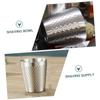 LIFKOME Stainless Steel Men's Shaving Bowl with Stable Base Simple Elegant Design Foaming Soap Mug for Smooth and Safe Wet Shave Use view 3