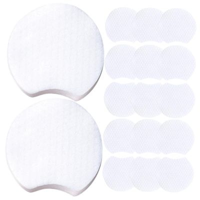 LIFKOME 1200Pcs Small Non Woven Face Makeup Pads Thickened Exfoliating Remover Cloths for Women Deep Cleansing Pores Oil Control Wet and Dry Use