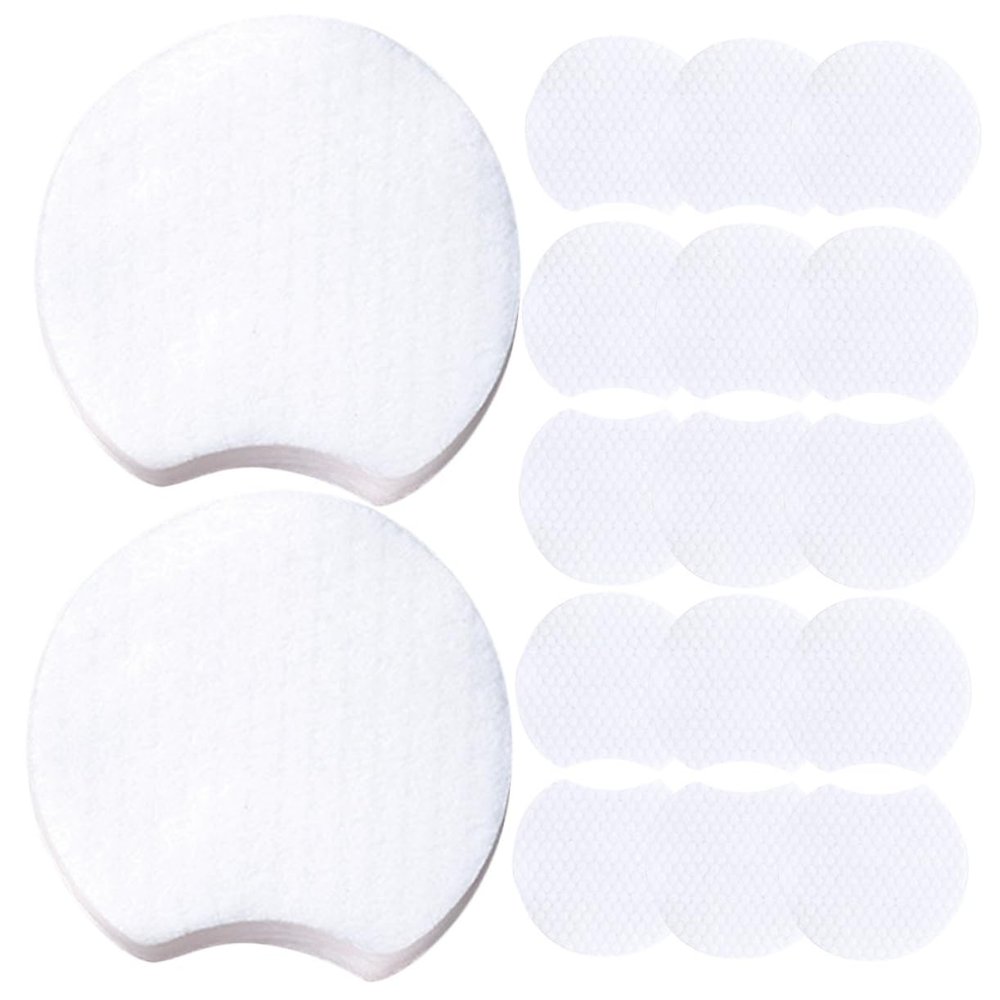 LIFKOME 1200Pcs Small Non Woven Face Makeup Pads Thickened Exfoliating Remover Cloths for Women Deep Cleansing Pores Oil Control Wet and Dry Use