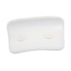 CONGARTENO PU Bath Pillow with Strong Suction Cups Soft Cushion for Bathtub and Massage Tubs Comfortable Family Relaxation Accessory White view 4