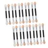 BEBEMOKO 30pcs Dual Ended Eyeshadow Stick Brushes Lightweight Eye Makeup Applicators Skin Friendly Cosmetic Tools for Beginners and Professional Makeup Artists Portable Cosmetic Brush view 1