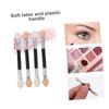BEBEMOKO 30pcs Dual Ended Eyeshadow Stick Brushes Lightweight Eye Makeup Applicators Skin Friendly Cosmetic Tools for Beginners and Professional Makeup Artists Portable Cosmetic Brush view 4