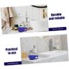 BEBEMOKO Ceramic Shaving Bubble Bowl for Men Large Capacity Foaming Vessel with Smooth Rounded Edges Practical Portable Soap Container for Rich Dense Elastic Shave Foam view 3