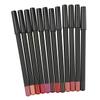 AUTSUPPL 12pcs Matte Lip Shaping Pencils Multi Use Lip Liner for Eyebrows and Eyeliners Portable Beauty Makeup view 1