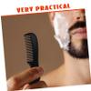 ARTSEWPLY 10pcs Mens Beard Combs Plastic Grooming Accessories for Hair and Facial Styling Easy Clean Pocket Sized Travel for Comfortable Use view 4