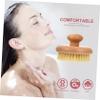 ADOCARN Bath Scrubber Brush with Comfortable Handle for Skin Exfoliating and Massage Fine Workmanship Body Brush for Legs Arms Chest Promotes Circulation and Removes Dead Skin view 2