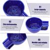 HEALEEP Portable Wide Mouth Porcelain Shaving Soap Bowl with Handle for Men Ceramic Shave Soap Container Comfortable Grip Easy to Use for Rich Foam Generation view 3