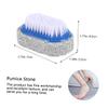SAFIGLE 6pcs Double Sided Foot File Pumice Stone Dead Skin Remover Lightweight Foot Scrubber Callus Exfoliator with Massage Effect Random Color view 2
