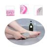 SAFIGLE 6pcs Double Sided Foot File Pumice Stone Dead Skin Remover Lightweight Foot Scrubber Callus Exfoliator with Massage Effect Random Color view 4