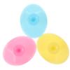 VALICLUD Silicone Bath Brush with Massage Soft Bristles for Sensitive Skin Skid Handle Skin Friendly Scrubbers with Storage Box for Gentle Body Cleaning and Travel Use view 1