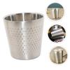 Garneck Stainless Steel Shaving Bowl for Men Rust Resistant Shaving Bubbling Vessel Easy to Clean Portable Design for Home and Professional Use view 3