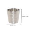 Garneck Stainless Steel Shaving Bowl for Men Rust Resistant Shaving Bubbling Vessel Easy to Clean Portable Design for Home and Professional Use view 4