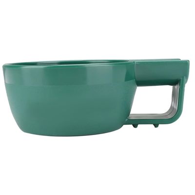 MUCKLILY Shaving Cream Bowl Large Capacity Plastic Shaving Soap Container with Stable Design and Comfortable Grip for Men Portable Handheld Soap Bowl and Travel Use and Practical Grooming