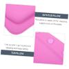 Baluue Supple Bath Pillow with Suction Cups for Tub Neck and Head Rest Cushion PVC Foam Bathtub Neck Support Comfortable Spa Accessory for Adults Relaxing Bathroom Cushion view 3