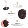 Didiseaon 2pcs Natural Pumice Stone Foot File with Hanging Rope Callus Remover for Dead Skin Exfoliation Scraping Stone for Feet Care at Home and Travel view 4