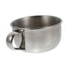 COSMEVIVI Practical Stainless Steel Men's Shaving Bowl with Handle for Comfortable Foaming Stable Design for Easy Bubble Creation and Safe Wet Shave Soap Vessel for Beard Care view 1