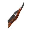 DONFAMDS Manual Wooden Handle Razor for Men Beard Trimming Clip Shaver Multi Purpose Grooming Tool for Head Shaving and Eyebrow Trimming Compact and Rust Resistant Design view 1