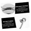 BAZEITFLOW Practical Straight Razor Stand for Men Compact Silver Razor Holder Space Saving Bathroom Organizer Men Convenient Shaving Tool Storage view 3