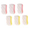 ADOCARN 6Pcs Gentle Body Cleaning Sponges for Shower Exfoliating Bath Scrubbers with Massage Effect Deep Skin Care and Dead Skin Removal Suitable for Adults and Random Colors Random Color view 1