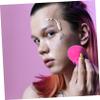 Baluue 4pcs Silicone Facial Cleansing Brush Deep Cleaning Skin Care Scrubber Lightweight Portable for Home and Travel Gentle Skin Random Colors Random Color view 4
