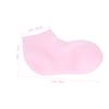 AUTSUPPL Moisturizing Exfoliator Socks for Feet Treatment Unisex Elastic Foot Care Stockings for Rough Skin Repair Comfortable Breathable Socks to Prevent Cracks and Soften Heels Pink view 2