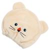 Beaupretty Coral Fleece Cartoon Animal Hair Wrap for Women Water Absorbent Soft Bath Towel Cap Comfortable Quick Drying Hair Turban view 1
