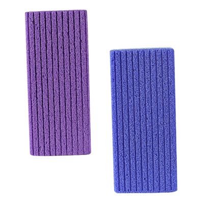 HEALEEP 2pcs Dual Color Foot Skin File Pedicure Tool for Callus Removal and Sole Exfoliation Portable Foot Care File with Powerful Scrubbing Surface