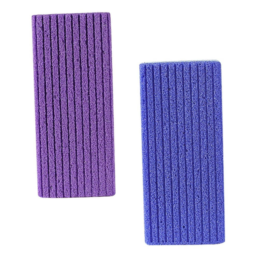 HEALEEP 2pcs Dual Color Foot Skin File Pedicure Tool for Callus Removal and Sole Exfoliation Portable Foot Care File with Powerful Scrubbing Surface