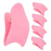 Baluue 5Pcs Eyelash Clamp Plastic Eyelash Tweezer Applicator Comfortable Ergonomic Handle Lightweight Portable False Lash Tool for Women Makeup view 1