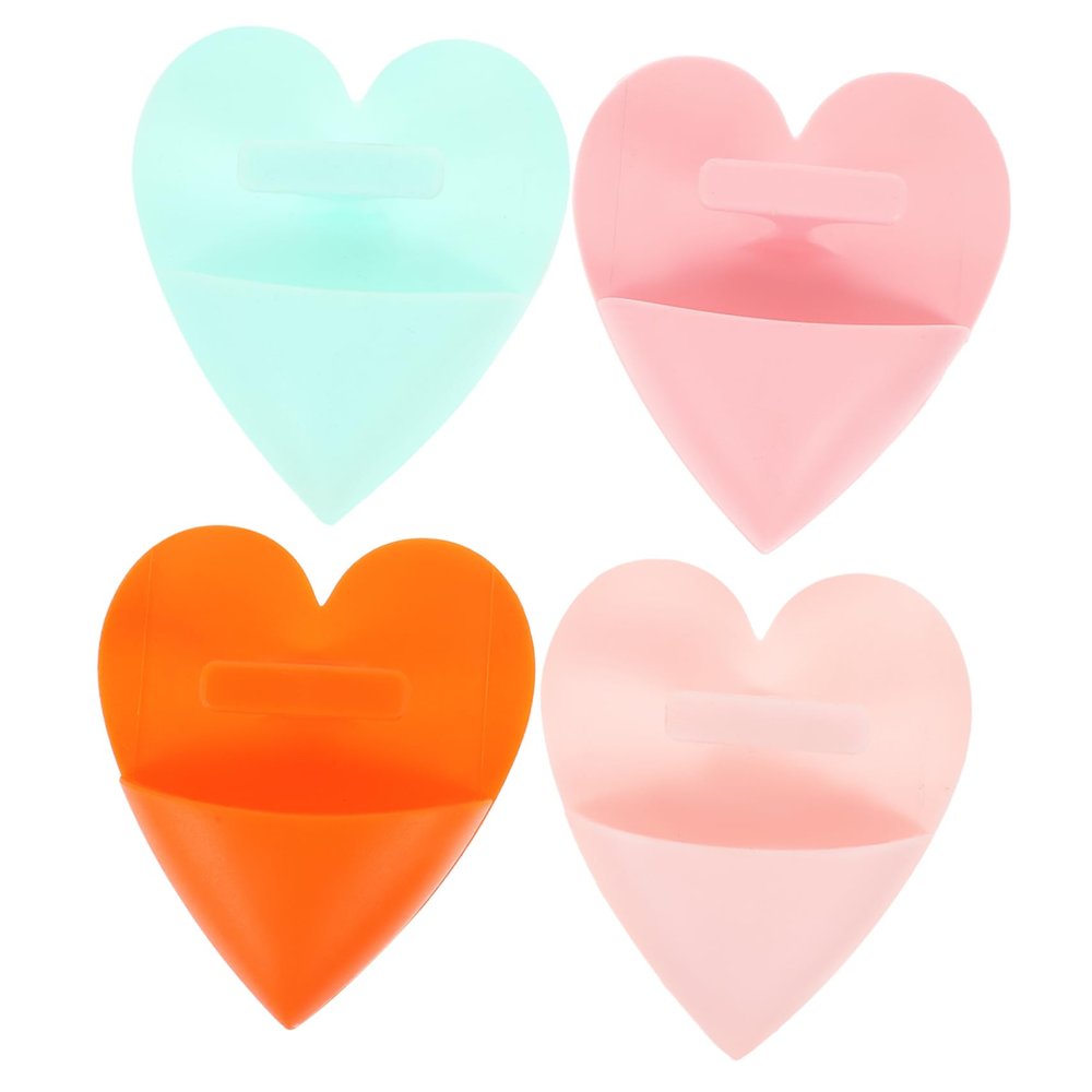 Beaupretty 4pcs Manual Facial Cleansing Brush Soft Exfoliator for Blackhead Removal and Skin Care with Long Handle Design Multi Color for Home Beauty Salon and Travel Use