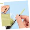 Healifty 50pcs Disposable Mascara Wand Eyelash and Eyebrow Brush Dual Ended Applicator with Soft Nylon Bristles for Professional Makeup Travel Home Use Light Green Handles view 4