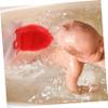 Baby Kids Shampoo Brush Silicone Bath Scalp Massager view 2