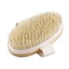 BAZEITFLOW Wooden Spa Body Brush with Natural Bristles Exfoliating Shower Brush for Men and Women Medium Stiffness for Dead Skin Removal Cellulite Reduction and Improved Circulation Without view 1