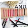 BELLIFFY 12pcs Matte Lip Liner Pencils Smooth Lip Shaping Makeup Portable and Easy to Use for Precise Outlining and Wear view 3