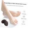 ARTSEWPLY 2pcs Pumice Stone Foot Scrubber for Callus Removal Natural Hard Skin Remover for Exfoliation Feet Care Accessory for Soft Heels and Corns Black view 3