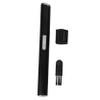 GANAZONO Portable Mini Electric Eyebrow Trimmer for Women with Comb Lightweight Facial Hair Remover Razor for Precise Painless Eyebrow and Neck Trimming Black view 1